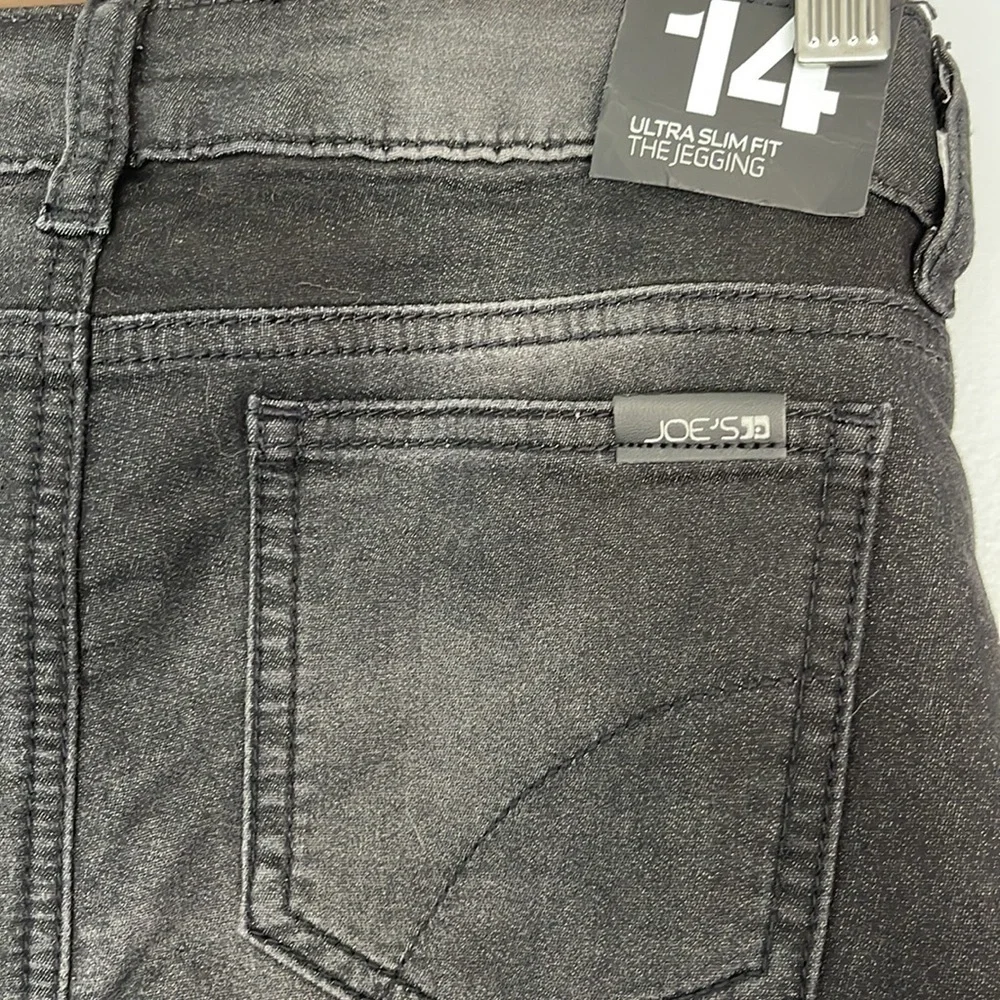 𝅺joe's Ultra Slim Fit Black/Gray Wash Leggings Size 14 (Girl)